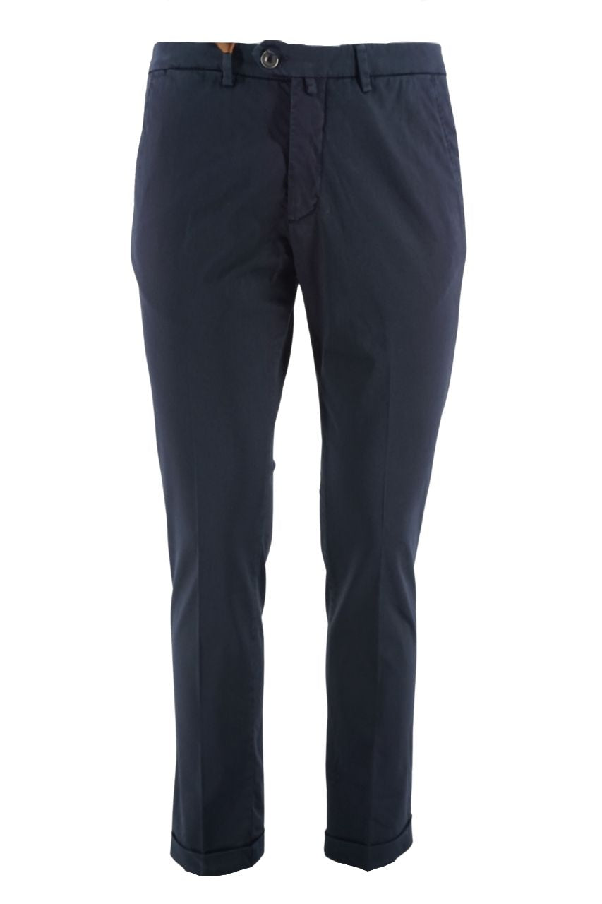 Pantalone Bsettecento in Cotone / Blu - Ideal Moda