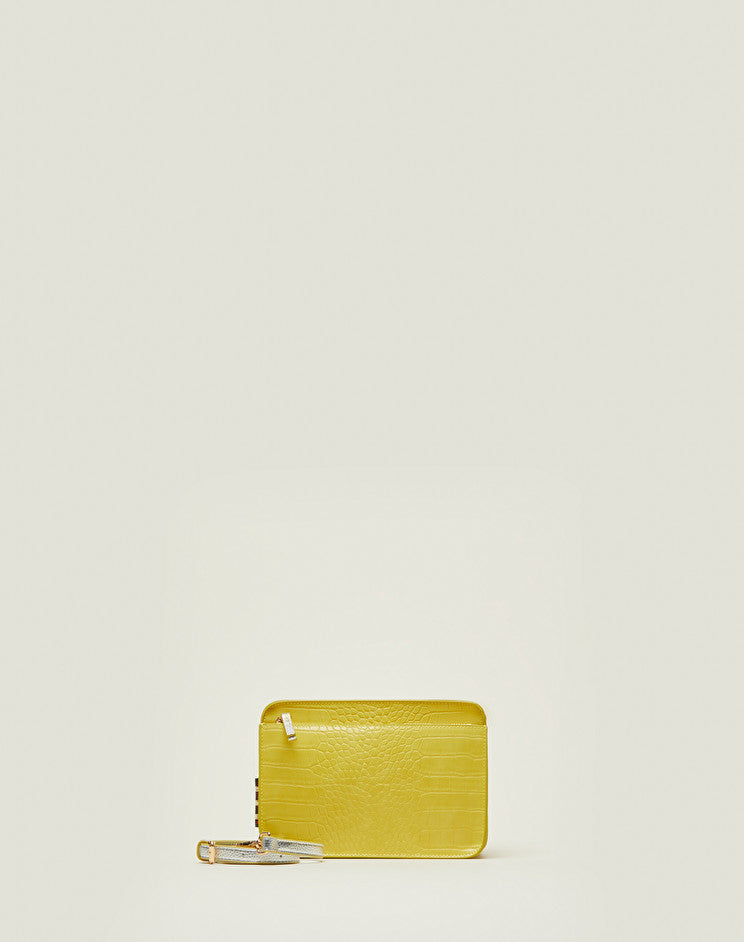 Borsa Florida Crossbody Manila Grace / Giallo - Ideal Moda