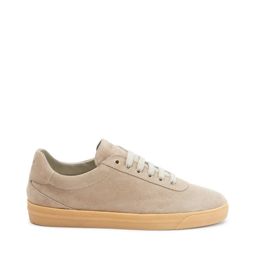 Sneaker in Pelle Scamosciata Frau / Beige - Ideal Moda