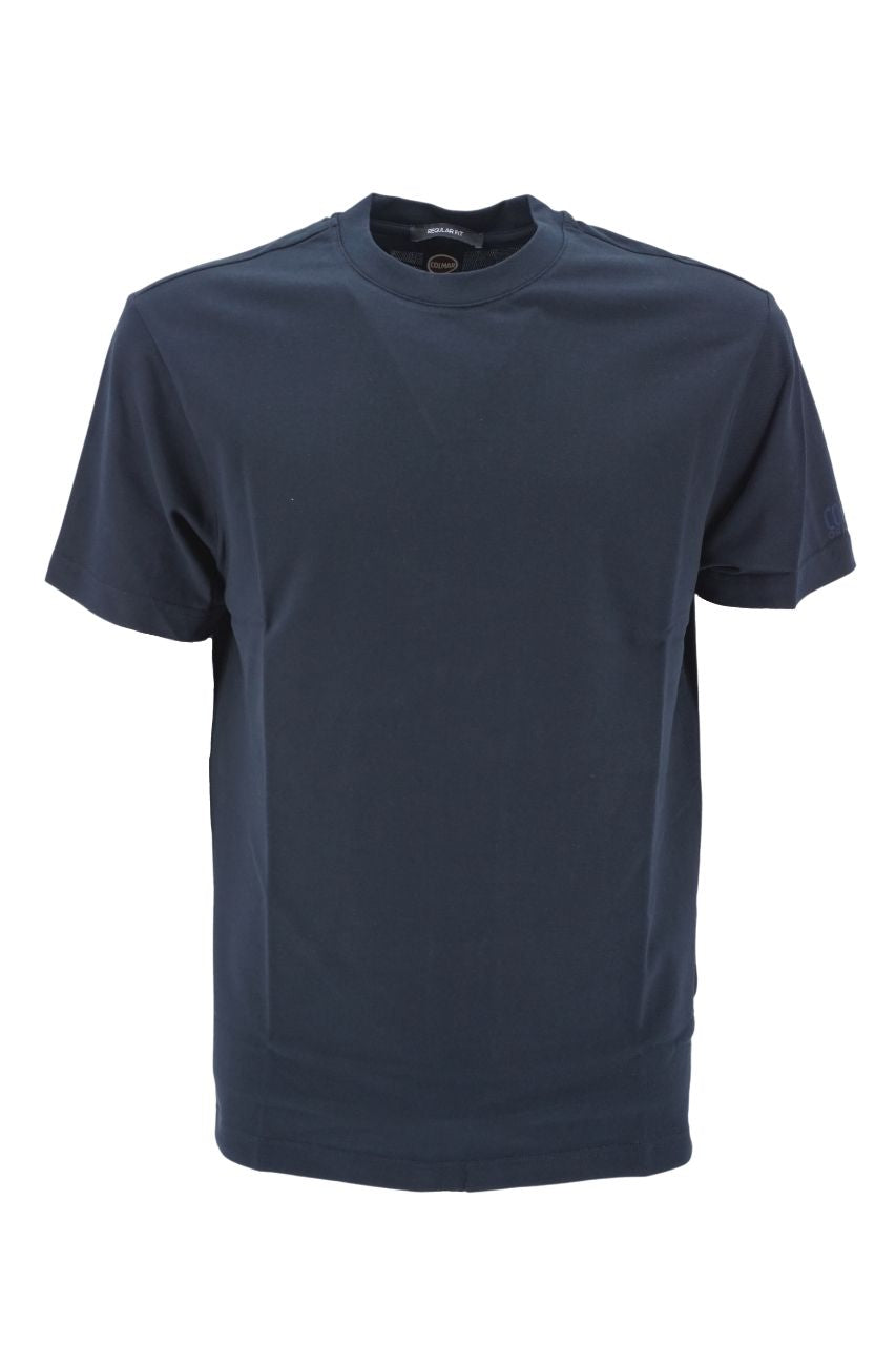 T-Shirt Colmar in Piquet di Cotone / Blu - Ideal Moda