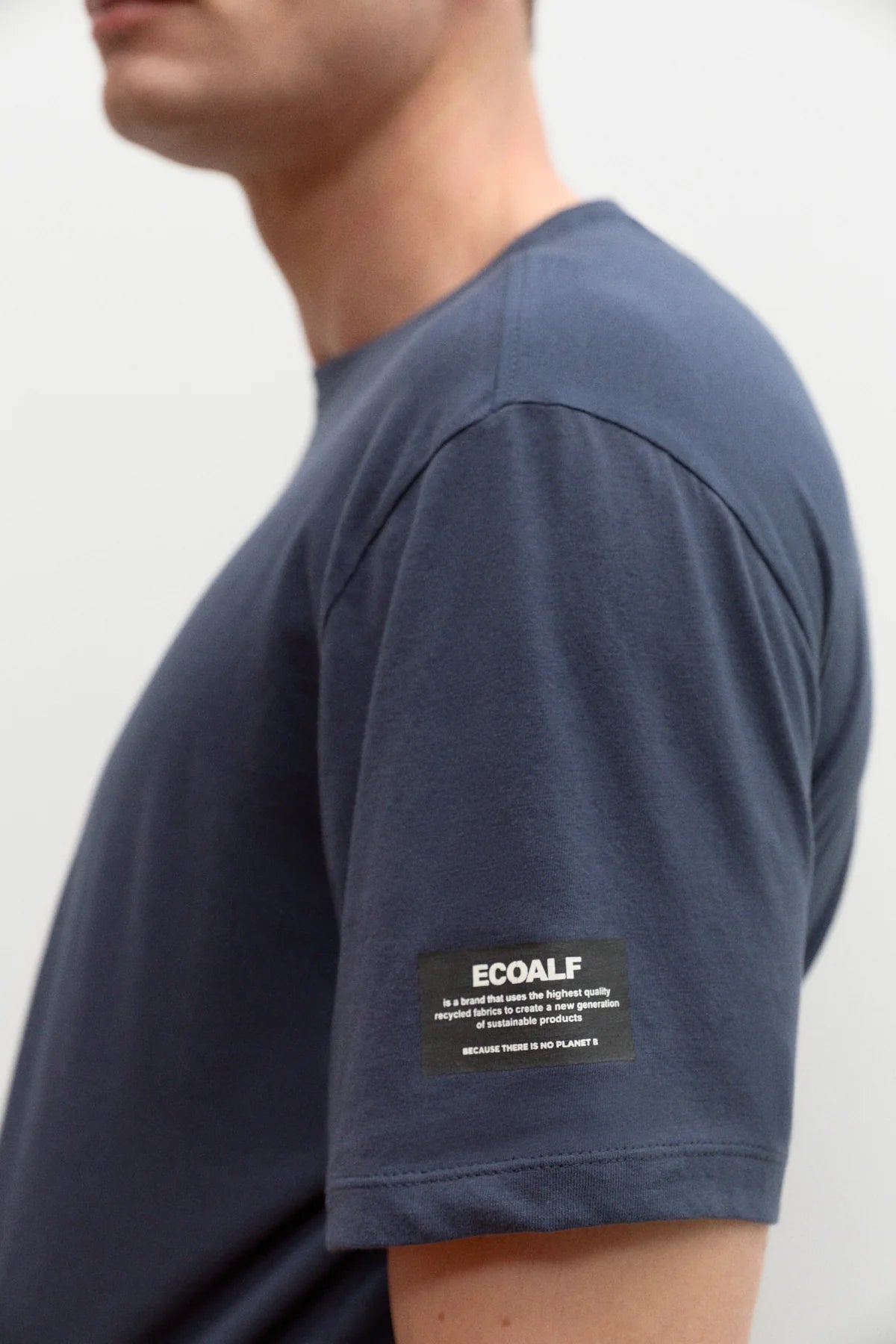 T-Shirt con Logo Ecoalf / Blu - Ideal Moda