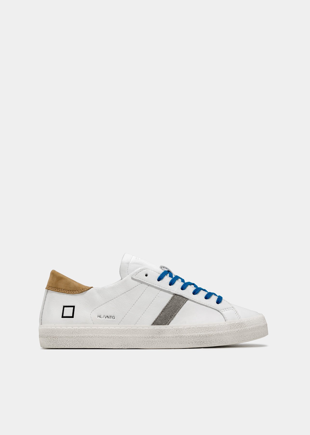 Sneaker DATE Hill Low Vintage / Bianco - Ideal Moda