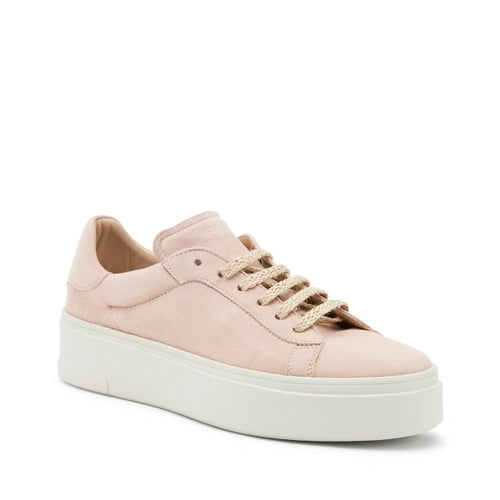 Sneaker in Pelle Scamosciata Frau / Rosa - Ideal Moda