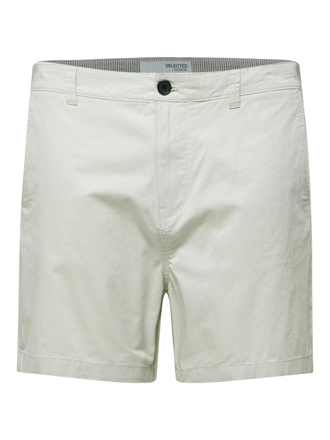 Shorts in Cotone Selected / Bianco - Ideal Moda