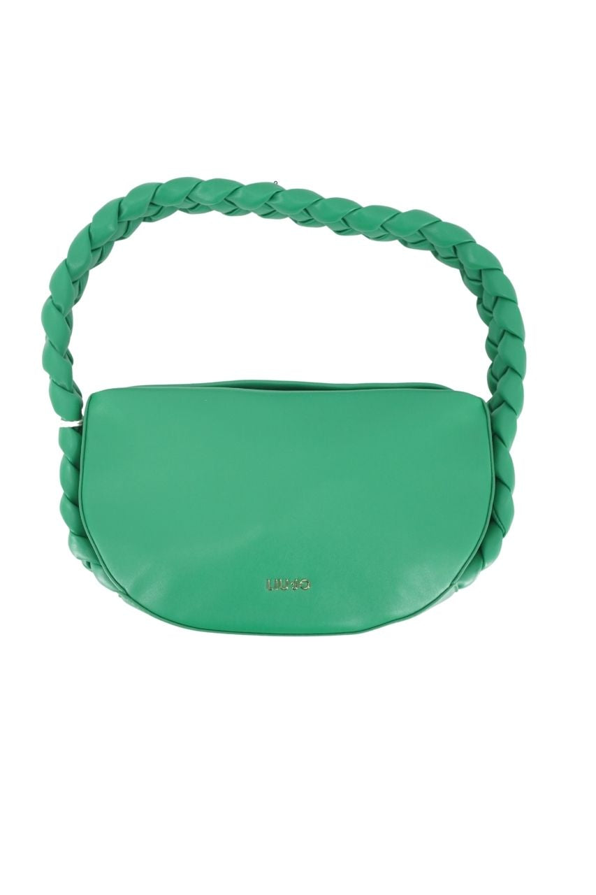 Borsa Liu Jo con Manico Intrecciato / Verde - Ideal Moda