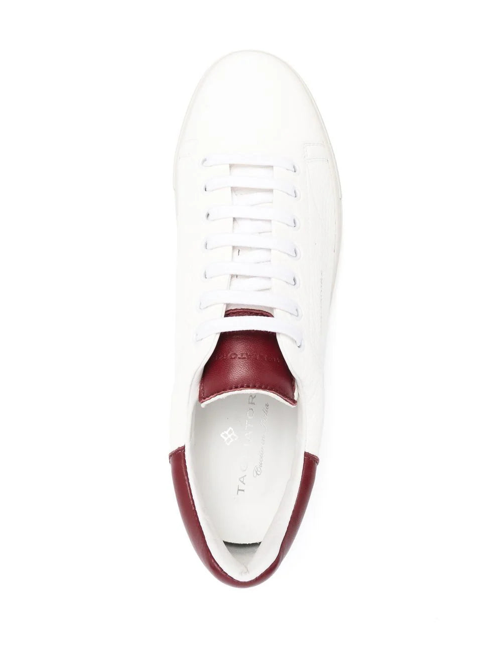 Sneaker in Pelle Tagliatore / Bianco - Ideal Moda