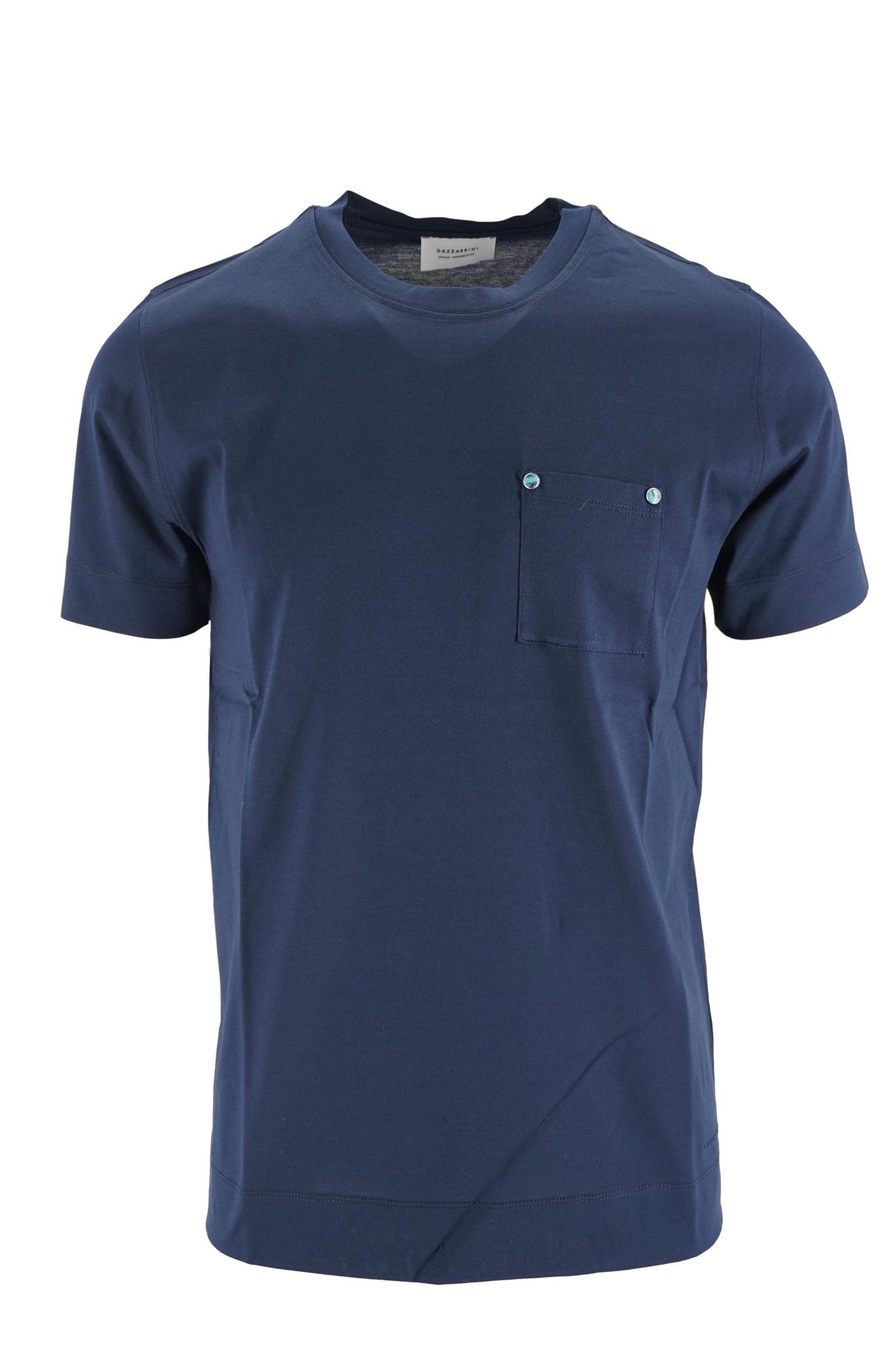 T-Shirt con Taschino Gazzarrini / Blu - Ideal Moda