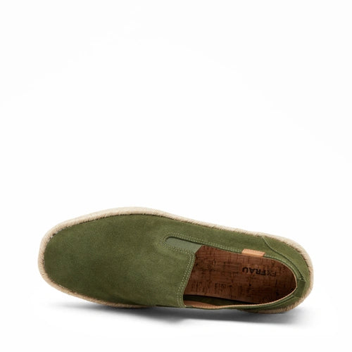 Slip-On con Suola in Corda Frau / Verde - Ideal Moda