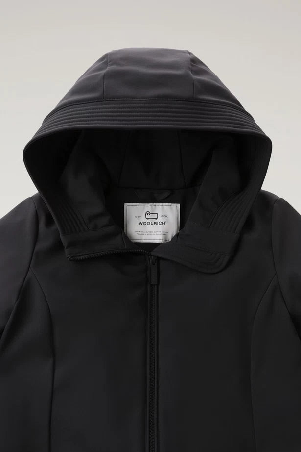 Parka in Softshell Woolrich / Nero - Ideal Moda