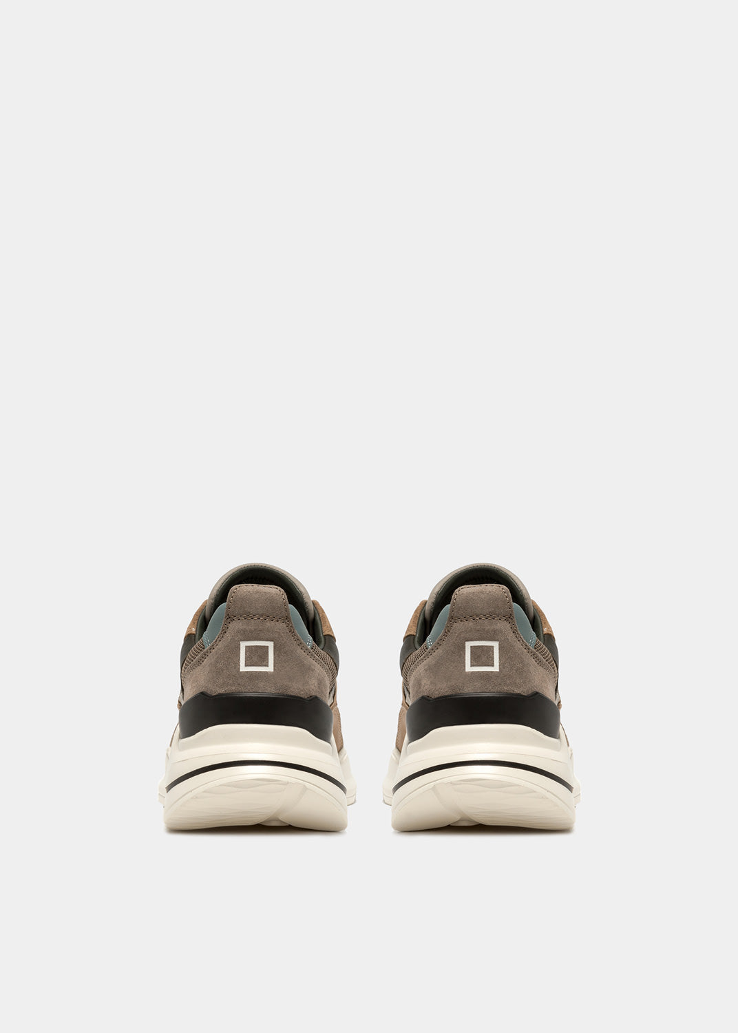 Sneaker DATE in Suede Fuga Mesh / Beige - Ideal Moda